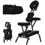 Portable Adjustable Massage Chair with Face Cradle