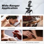 Portable Full Body Massage Chair with Carrying Case