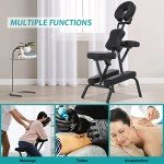 Portable Adjustable Massage Chair with Face Cradle