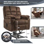 LITVZ Heated Massage Recliner Chair for Seniors