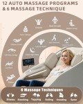 RelaxRelife Full-Body Zero Gravity Massage Chair