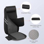 Snailax Shiatsu Back Massager Seat Cushion with Heat