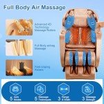 MEROUS 4D Zero Gravity Full Body Massage Chair