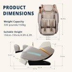HealthRelife 4D Full Body Zero Gravity Massage Chair