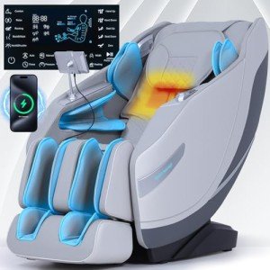 Elegant Full Body Massage Chair with Heat & 12 Modes