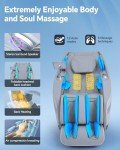 Elegant Full Body Massage Chair with Heat & 12 Modes