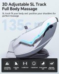 Elegant Full Body Massage Chair with Heat & 12 Modes