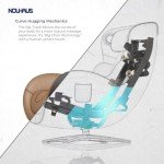 Nouhaus Classic Shiatsu Massage Chair with Ottoman