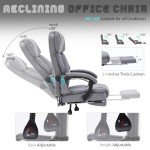 Ergonomic Heat & Vibration Massage Office Chair