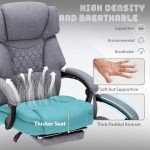 Ergonomic Heat & Vibration Massage Office Chair