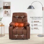 Esright Electric Lift Recliner with Massage & Heat