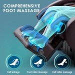 MYNTA Full Body Shiatsu Zero Gravity Massage Chair