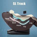 MYNTA Full Body Shiatsu Zero Gravity Massage Chair