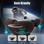 MYNTA Full Body Shiatsu Zero Gravity Massage Chair