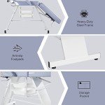 Adjustable Facial and Tattoo Chair with Stool