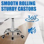 Adjustable 360° Rolling Massage Stool Chair