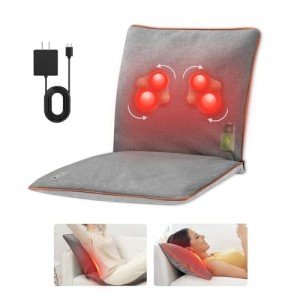 Comfier Foldable Back Massage Pad with Heat