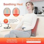 Comfier Foldable Back Massage Pad with Heat