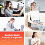 Comfier Foldable Back Massage Pad with Heat