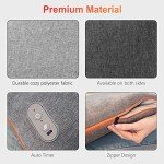 Comfier Foldable Back Massage Pad with Heat