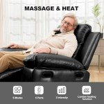 COMHOMA Heated Massage Lift Chair for Seniors
