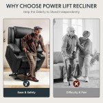 FLEXISPOT Electric Lift Massage Recliner Chair