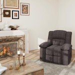 FLEXISPOT Massage Rocker Recliner Chair with Heat