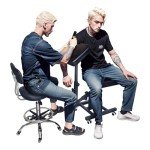 Portable Adjustable Massage Chair for Tattoo Artists
