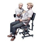 Portable Adjustable Massage Chair for Tattoo Artists