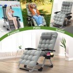 Suteck Zero Gravity Reclining Lounge Chair