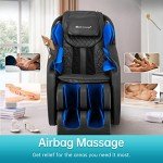 Zero Gravity Full Body Massage Chair with Heat and Bluetooth