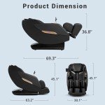 MYNTA 2025 Zero Gravity Full-Body Massage Chair