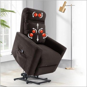3D Kneading Massage Lift Recliner Chair for Small Spaces