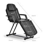 Adjustable 3-Section Massage Bed for Professionals