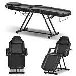 Adjustable 3-Section Massage Bed for Professionals