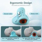 Hugterra Portable Neck and Back Massage Pillow