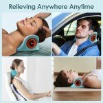Hugterra Portable Neck and Back Massage Pillow