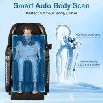 4D Full Body Massage Chair with AI Control