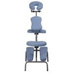 Portable 4-Inch Foam Massage Chair with Face Cradle