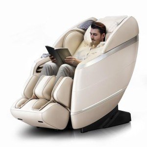 HealthRelife 4D Full Body Massage Chair - Beige