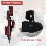 Portable Adjustable Massage Chair with Carry Bag