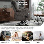 Triple Motor Zero Gravity Recliner with Massage