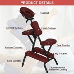 Portable Adjustable Massage Chair with Carry Bag