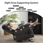 Triple Motor Zero Gravity Recliner with Massage