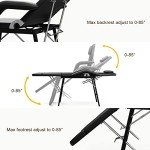 Portable Adjustable Massage Chair with Storage Bag