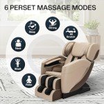 SMAGREHO 2025 Zero Gravity Full Body Massage Chair