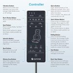 Comfier Shiatsu Neck and Back Massager Pad