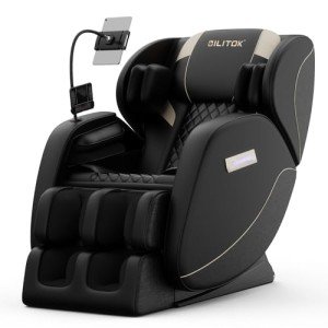 Full Body Massage Chair with Bluetooth & Footstool