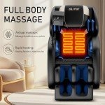 Full Body Massage Chair with Bluetooth & Footstool