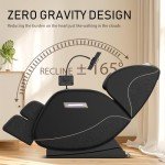 Full Body Massage Chair with Bluetooth & Footstool